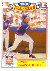1987 Topps Glossy All-Stars Baseball Cards     003      Ryne Sandberg